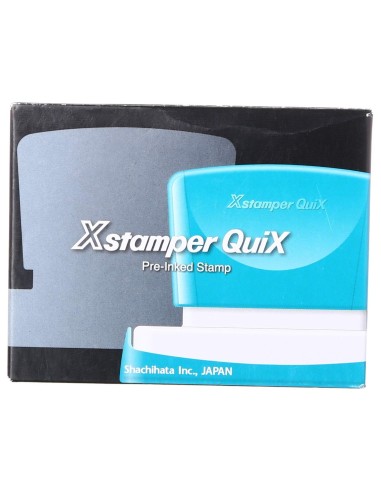 SELLO XSTAMPER QUIX PERSO.AZ.28X78MM Q-24