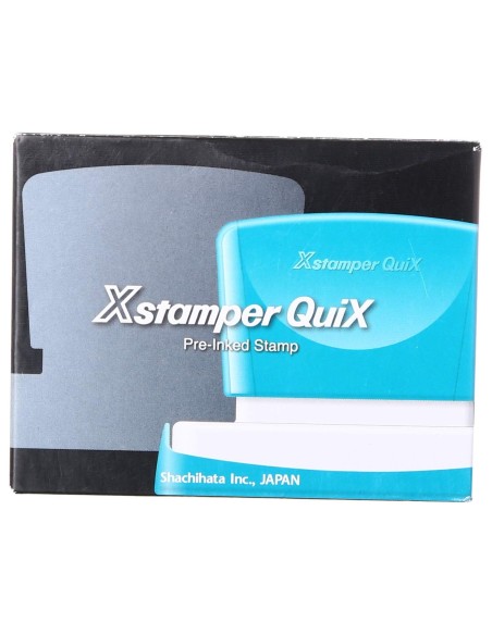 SELLO XSTAMPER QUIX PERSO.AZ.28X78MM Q-24