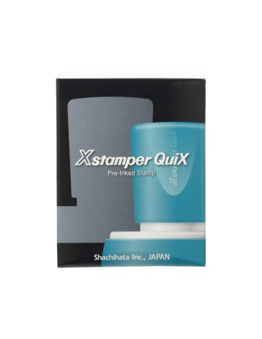 SELLO XSTAMPER QUIX PERSO.AZ.RED 38MM Q-53