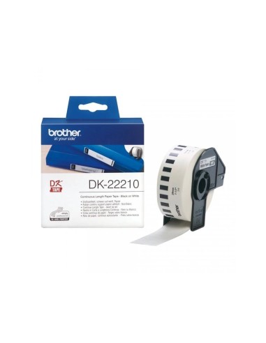 DK-22210 ETIQUETAS BROTHER BL. 29MMX30,48MT.