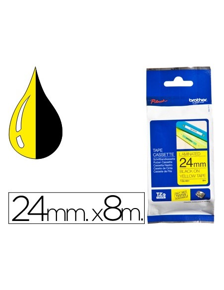 TZE-651 CINTA BROTHER AM./NG. 24MMX8MT.