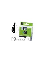 CINTA DYMO 45803 19MMX7MT NG./BL. D1 2