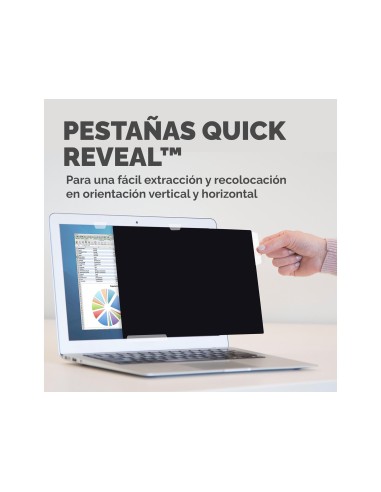 FILTRO PANTALLA FELLOWES PRIVACIDAD 15.6 PRIVASCREEN  16:9 346X195MM
