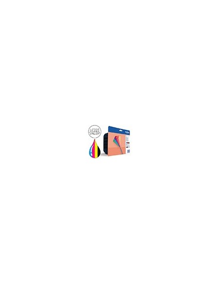 LC-223VALBP CARTUCHO BROTHER RAINBOW PK. ALTA CAP. 550 PG.
