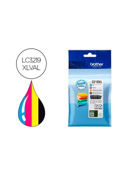 LC-3219XLVAL CARTUCHO BROTHER RAINBOW 3000 PG.