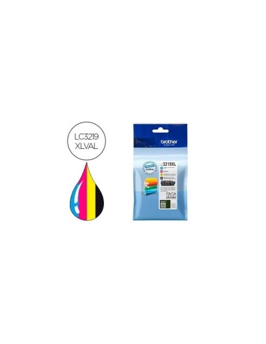 LC-3219XLVAL CARTUCHO BROTHER RAINBOW 3000 PG.