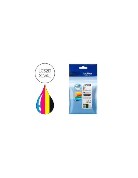 LC-3219XLVAL CARTUCHO BROTHER RAINBOW 3000 PG.