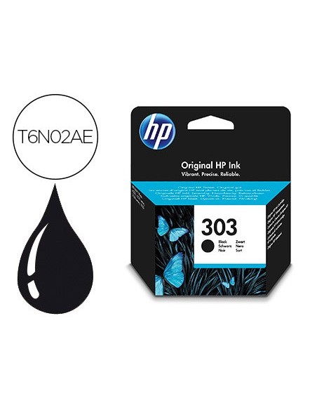 T6N02AE CARTUCHO HP Nº 303 NG. 200 PG.