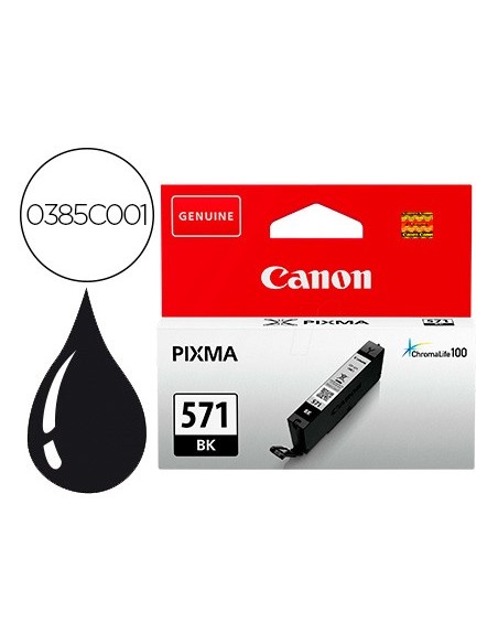 0385C001 CARTUCHO CANON CLI-571 NG. 398 PG.
