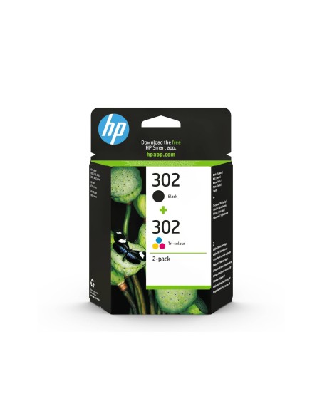 X4D37AE CARTUCHO HP Nº 302 MULTIPACK 195 PG.