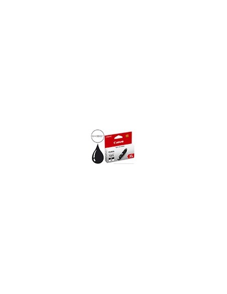 6443B001 CARTUCHO CANON CLI-551XL NG. 950 PG.