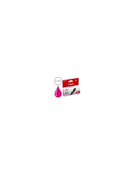 6445B001 CARTUCHO CANON CLI-551XL MAG. 695 PG.