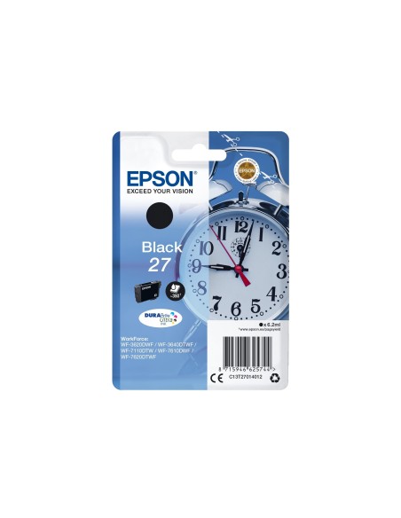 C13T27014012 CARTUCHO EPSON WF-3620/3640 27 NG. 350 PG.