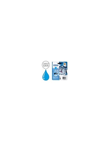 C13T27124012 CARTUCHO EPSON WF3620/7620 27XL CIAN 1100 PG.