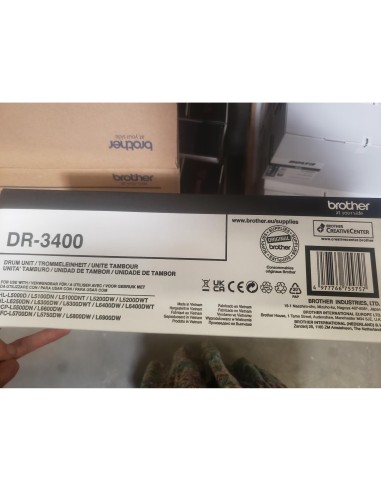 DR-3400 TAMBOR BROTHER NG. 30000 PG.