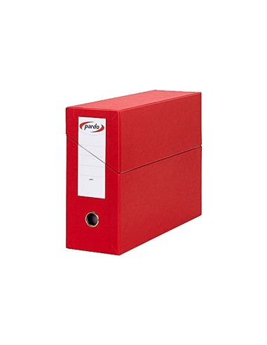 CAJA TRANSFERENCIA PARDO FL.FORRADO EXTRA DOBLE L.80MM C/TARJETERO RJ