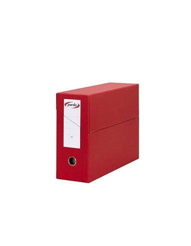 CAJA TRANSFERENCIA PARDO FL.FORRADO EXTRA DOBLE L.80MM C/TARJETERO RJ