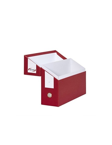 CAJA TRANSFERENCIA PARDO FL.FORRADO EXTRA DOBLE L.80MM C/TARJETERO RJ