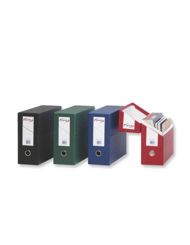CAJA TRANSFERENCIA PARDO FL.FORRADO EXTRA DOBLE L.80MM C/TARJETERO RJ
