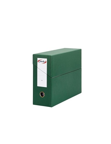 CAJA TRANSFERENCIA PARDO FL.FORRADO EXTRA DOBLE L.80MM C/TARJETERO VE