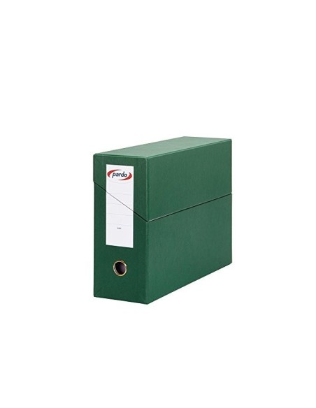 CAJA TRANSFERENCIA PARDO FL.FORRADO EXTRA DOBLE L.80MM C/TARJETERO VE