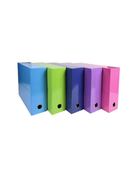 CAJA TRANSFERENCIA EXACOMPTA IDERAMA A4 L90 MM SURT.