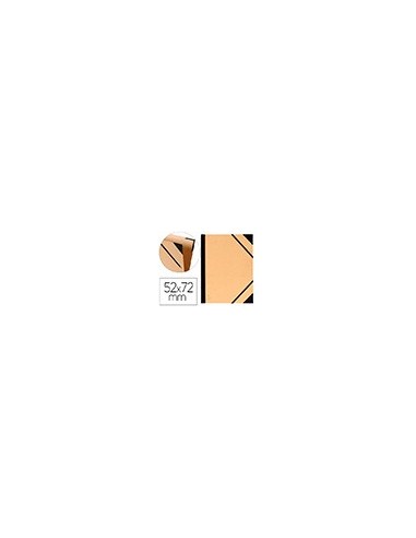 CARPETA DIBUJO CANSON TENDENCE 52X72CM KRAFT C/GOMAS