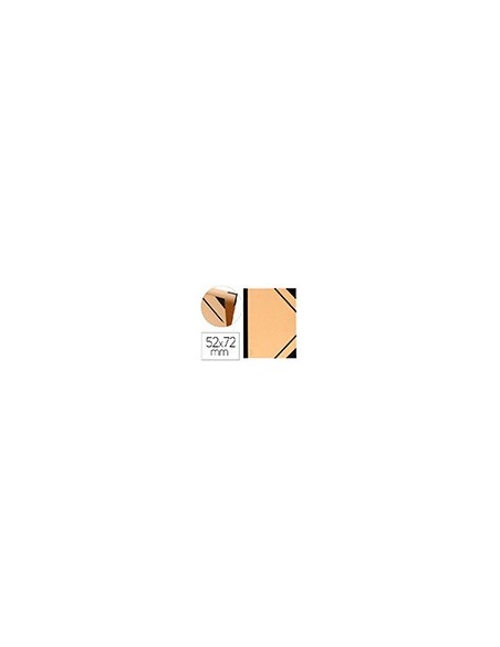 CARPETA DIBUJO CANSON TENDENCE 52X72CM KRAFT C/GOMAS