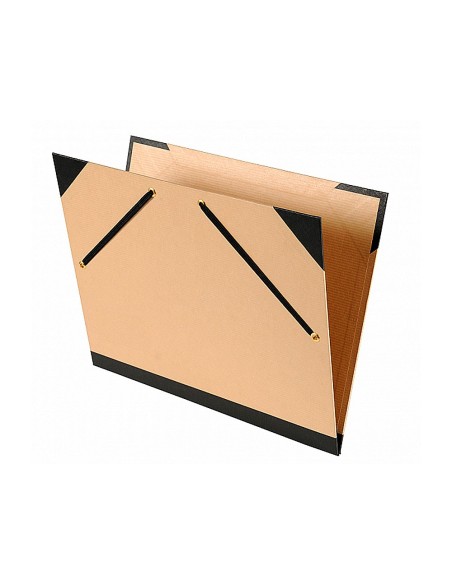 CARPETA DIBUJO CANSON TENDENCE 52X72CM KRAFT C/GOMAS