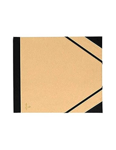 CARPETA DIBUJO CANSON TENDENCE 52X72CM KRAFT C/GOMAS
