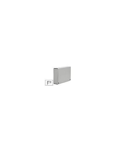 CARPETA PROYECTOS PARDO FL.LOMO 120 MM CARTON FORRADO GRIS BROCHE