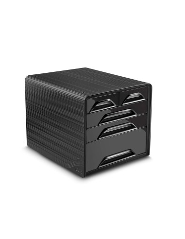 FICHERO CAJONES SOBREMESA CEP 5 CAJONES MIXTOS NG/NG 360X288X270MM