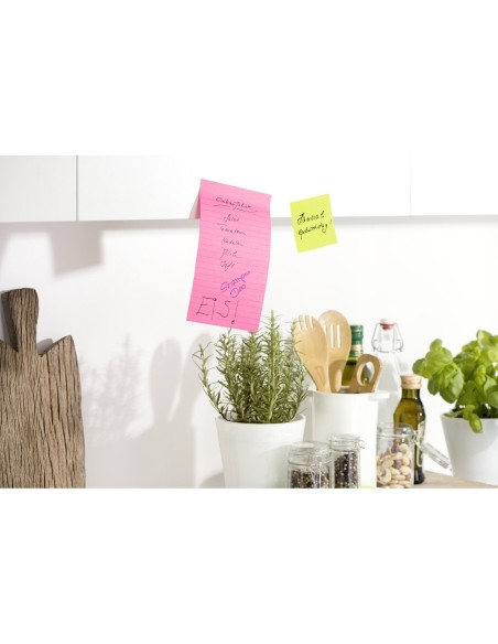 BLOC NOTAS ADH. POST-IT SUPER STICKY 102X152MM HORIZONTAL 75H. AM.