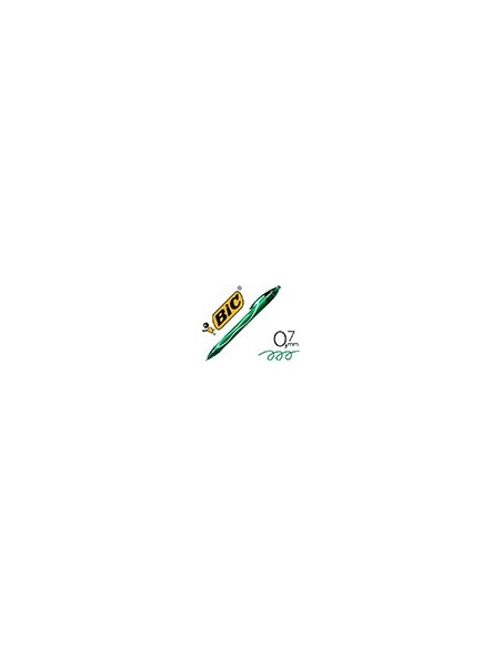 BOLIGRAFO BIC GELOCITY QUICK DRY RETRACTIL TINTA GEL VER.PUNTA 0,7 MM