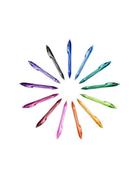 BOLIGRAFO BIC GELOCITY QUICK DRY RETRACTIL TINTA GEL RS.PUNTA 0,7 MM