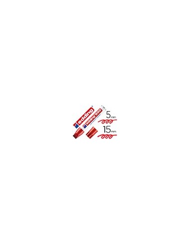ROTULADOR EDDING MARCADOR PERMANENTE 850 ROJO PUNTA BISELADA