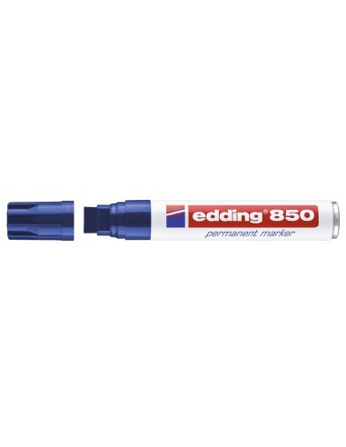 ROTULADOR EDDING MARCADOR PERMANENTE 850 AZ. 5-15MM RECARGABLE