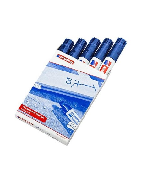 ROTULADOR EDDING MARCADOR PERMANENTE 850 AZ. 5-15MM RECARGABLE