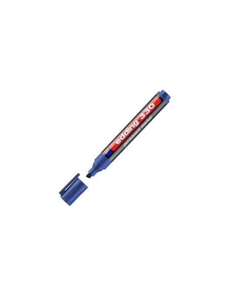 ROTULADOR EDDING MARCADOR PERMANENTE 330 AZ. 1-5MM RECARGABLE