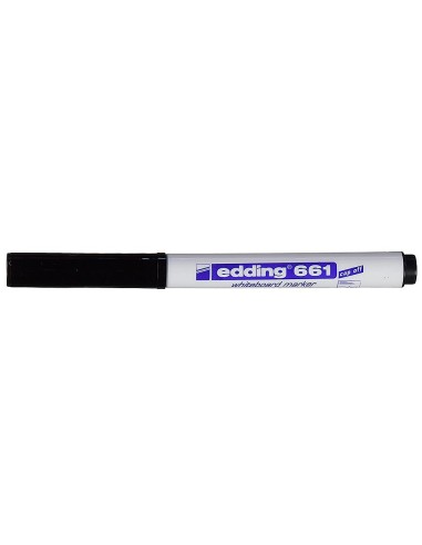 ROTULADOR EDDING  PIZARRA BLANCA 661 NG. PUNTA RED 1-2MM RECARGABLE