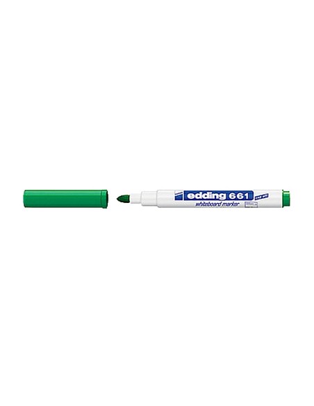 ROTULADOR EDDING  PIZARRA BLANCA 661 VE. PUNTA RED 1-2MM RECARGABLE
