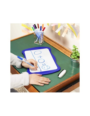 ROTULADOR BIC VELLEDA FINO PARA PIZARRA AZUL PUNTA REDONDA 1 MM