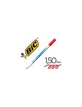 ROTULADOR BIC VELLEDA FINO PARA PIZARRA ROJO PUNTA 1MM 2