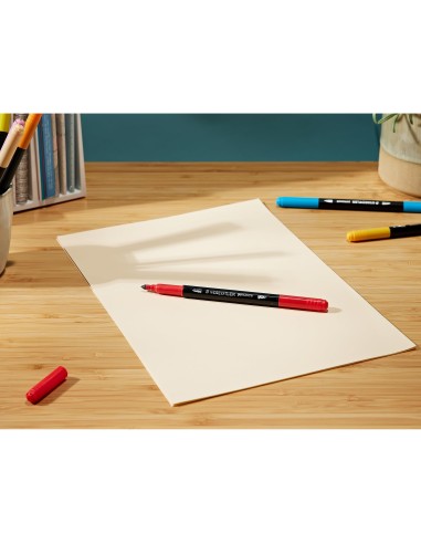 ROTULADOR STAEDTLER PERMANENTE DOBLE 3187  36 UD.SURT.