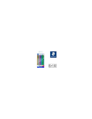 ROTULADOR STAEDTLER MET.8323 6 UD.SURT.+ 1 CALIBRADO 308 C2-9