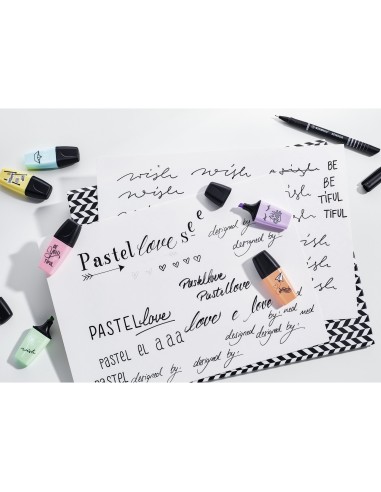 ROTULADOR STABILO BOSS MINI PASTELLOVE MELOCOTON SEDOSO