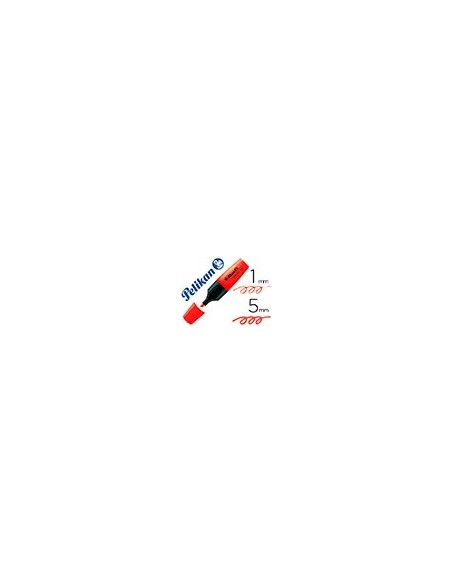 ROTULADOR PELIKAN FLUORESCENTE TEXTMARKER 490 ROJO