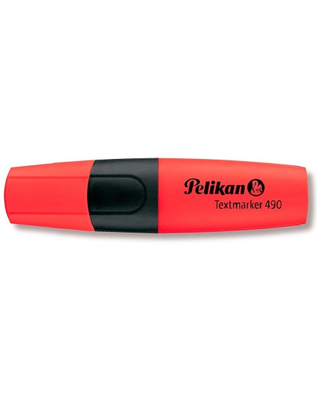 ROTULADOR PELIKAN FLUORESCENTE TEXTMARKER 490 ROJO