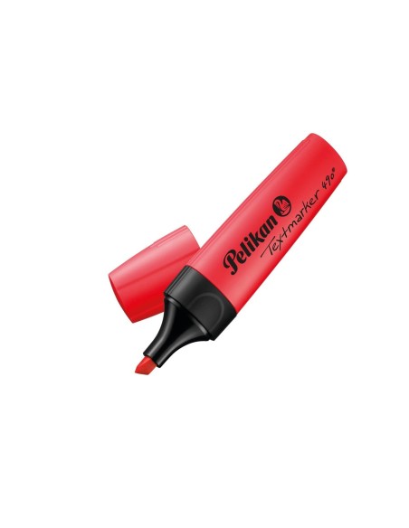 ROTULADOR PELIKAN FLUORESCENTE TEXTMARKER 490 ROJO