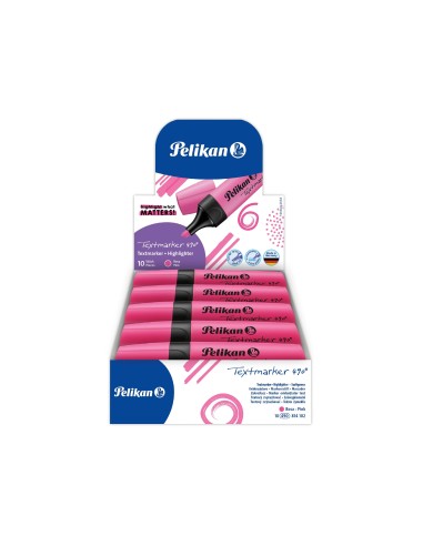 ROTULADOR PELIKAN FLUORESCENTE TEXTMARKER 490 ROSA
